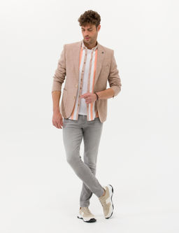 Turuncu Ekstra Slim Fit Spor Ceket