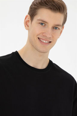 Мужская черная футболка - U.s. polo assn фото 2