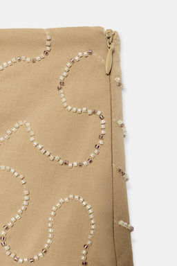BEADED SKORT - Zara фото 8