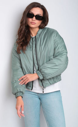 Бомбер Modema 1051-2 мята фото 2