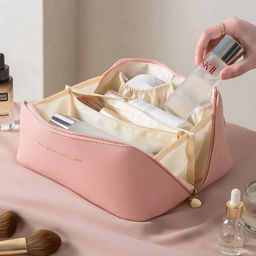 Kristaller Косметичка женская Charm suitcase, розовый  фото 10