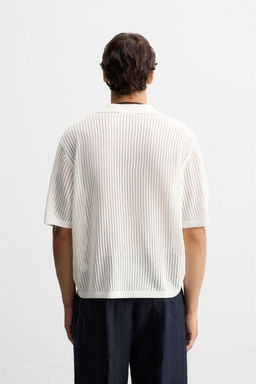 KNIT LACE SHIRT - Zara фото 3
