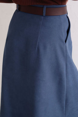 Юбка на пуговицах длины миди - Martichelli фото 12