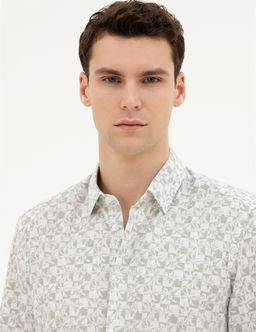Ye_il Regular Fit Uzun Kollu G_mlek - Pierre cardin фото 2