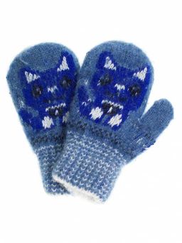 Варежки детские "Кот" 0204-1