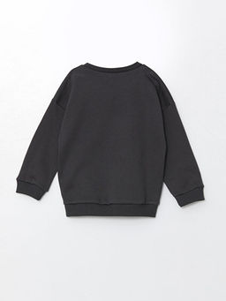 Mickey Mouse Bask?l? Erkek ?ocuk Sweatshirt ve E?ofman Alt? 2li