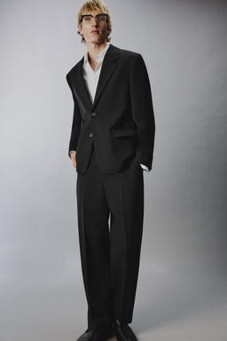 PANTAL?N TRAJE 100% LANA LIMITED EDITION / Negro - Zara фото 13