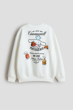 Sudadera oversize con motivo estampado - H&m фото 21