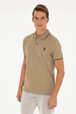 U. S. Polo Assn / Мужская базовая футболка цвета хаки