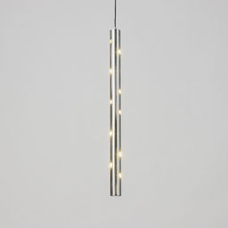 Светильник подвесной «Сити» LED 5 Вт 4000К хром 2.5×2.5×40-140 см