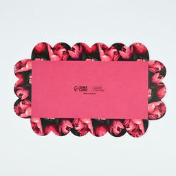 Цена за 5 шт. Коробка для кондитерских изделий с пластиковой крышкой 8 Марта, 10.5?21?3 см