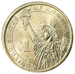 Монета 1 доллар 2014 года P США Калвин Кулидж 30-й президент США