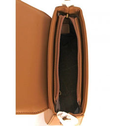 Сумка женская искусственная кожа DJ-CM 6961A-L.BROWN, 1отд, плечевой ремень, карамель SALE 262220 - Adelia фото 3