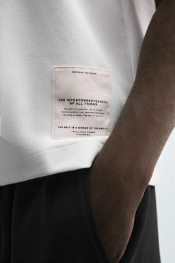 INTERLOCK LABEL SWEATSHIRT - Zara фото 6