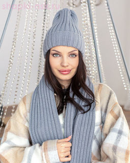 M 1148 S 1148 Комплект женский (колпак+шарф) (56-58)