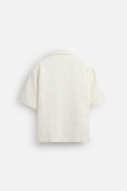 TEXTURED JACQUARD SHIRT - Zara фото 26