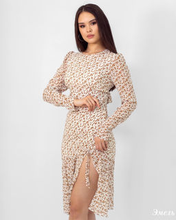 Платье Эмель (белый) - Nadi bordo фото 6