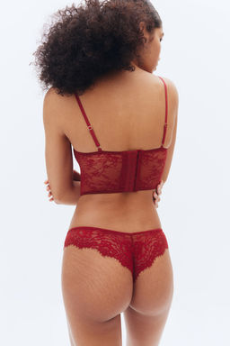 Pack de 2 bragas Brazilian de encaje - H&m фото 4