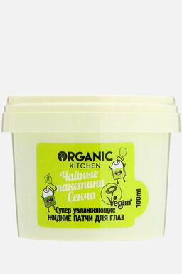 Жидкие маска-патчи для глаз Супер увлажняющие. Чайные пакетики сенча, 100 мл / Organic Kitchen  фото 3