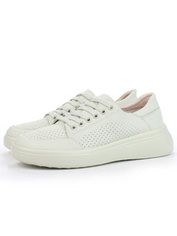 05-PDD180-5 LT. GREEN Кроссовки женские (натуральная кожа)