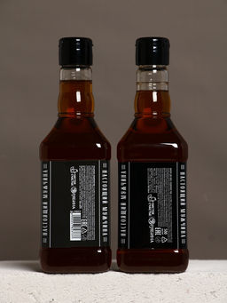 Подарочный набор «Крутой мужик», гель для душа во флаконе виски, шампунь и мочалка лента, Чистое счастье