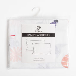 Комплект наволочек Этель Flower garden (вид 1) 50х70 см - 2 шт, 100% хлопок, бязь  фото 9