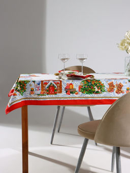 Набор новогодний «Этель. Новогодняя сказка»: скатерть 150×110 см ±3 см, с ГМВО, салфетки 40×40 см, 4 шт.