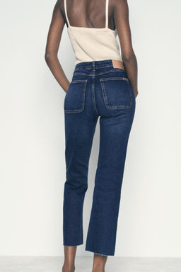 Z1975 HIGH-WAIST MINI FLARE JEANS - Zara фото 4