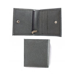 Портмоне женское Croco-ПР-917 натуральная кожа 2 отд, 6 карм, серый металлик (230) 264743