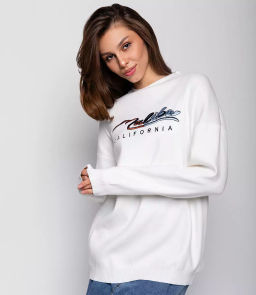 Джемпер #КТ7705, молочный