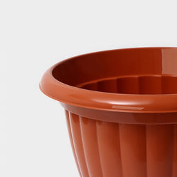 Вазон для цветов «Жасмин», 9 л, d=32.5 см, h=33.7 см, коричневый