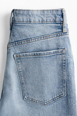 Slim Straight High Ankle Jeans - H&m фото 4