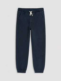 Regular Fit Erkek ?ocuk Jogger Jean Pantolon