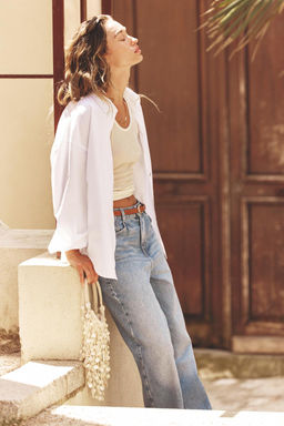 BASIC POPLIN SHIRT - Zara фото 12