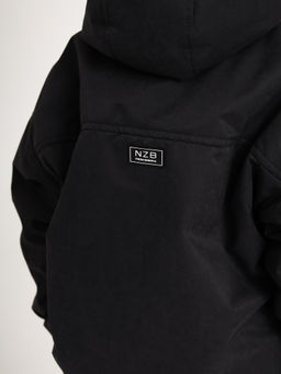 Куртка-бомбер VELUR, черная - Inzibe фото 3