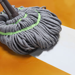 Швабра палубная с отжимом