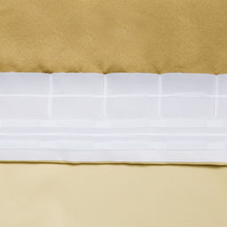Штора блэкаут портьерная «Этель», 130×300 см, кремовая