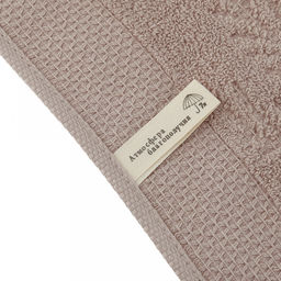 Полотенце махровое "Экзотика" 50х90см, хлопок 100%, льняной (Китай)