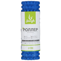 Ролик массажный Sangh, 30×10 см, цвет синий