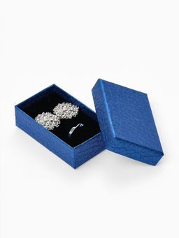 Набор коробочек подарочных 6 шт. под набор «Животный принт» симпл, 5×8 см, синий