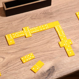 Игра настольная «Домино», в коробочке, 20×4.5×5.5 см, манговое дерево