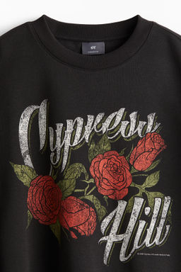Sudadera con estampado Oversized Fit - H&m фото 9