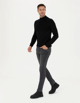Antrasit Slim Fit Jean Pantolon - Pierre cardin фото 3