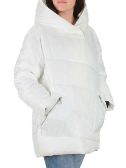 22359 WHITE Куртка зимняя женская (200 гр. холлофайбера)