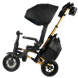 Велосипед 3-х колесный с ручкой управления Qplay