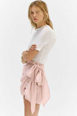 Falda cruzada con dise?o drapeado - H&m фото 3