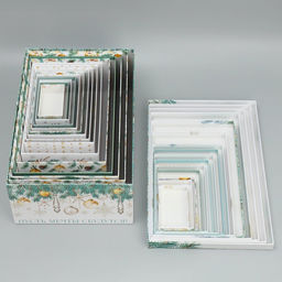 Набор новогодних подарочных коробок 15 в 1 «Чудеса случаются!», 12×6.5×4 см - 46.5×30×17.5 см