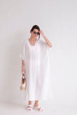 Martichelli Платье пляжное белое  фото 10