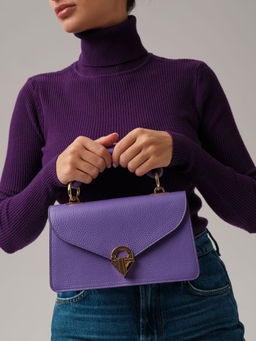 Сумка Azaro 30693 фиолетовый цветок