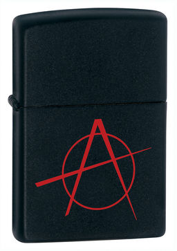 Зажигалка ZIPPO Символ анархии | Anarchy 20842